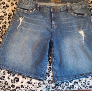 KUT from the Kloth denim shorts. Sz14